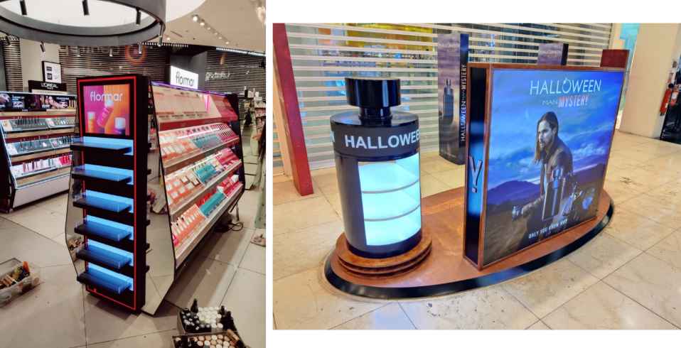 Indoor kiosk, Shops Kiosk Supplier in Dubai, colorful custom kiosk