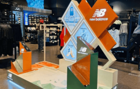 Kiosk for exhibition stand signage in dubai, Outdoor event signage