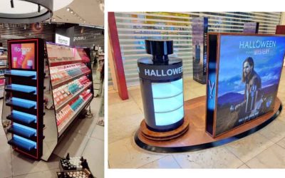 Indoor kiosk, Shops Kiosk Supplier in Dubai, colorful custom kiosk